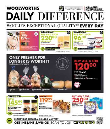 Woolworths catalogue  - 07/09/2026 - 20/09/2026.