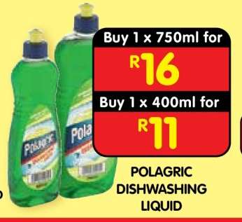 POLAGRIC DISHWASHING LIQUID