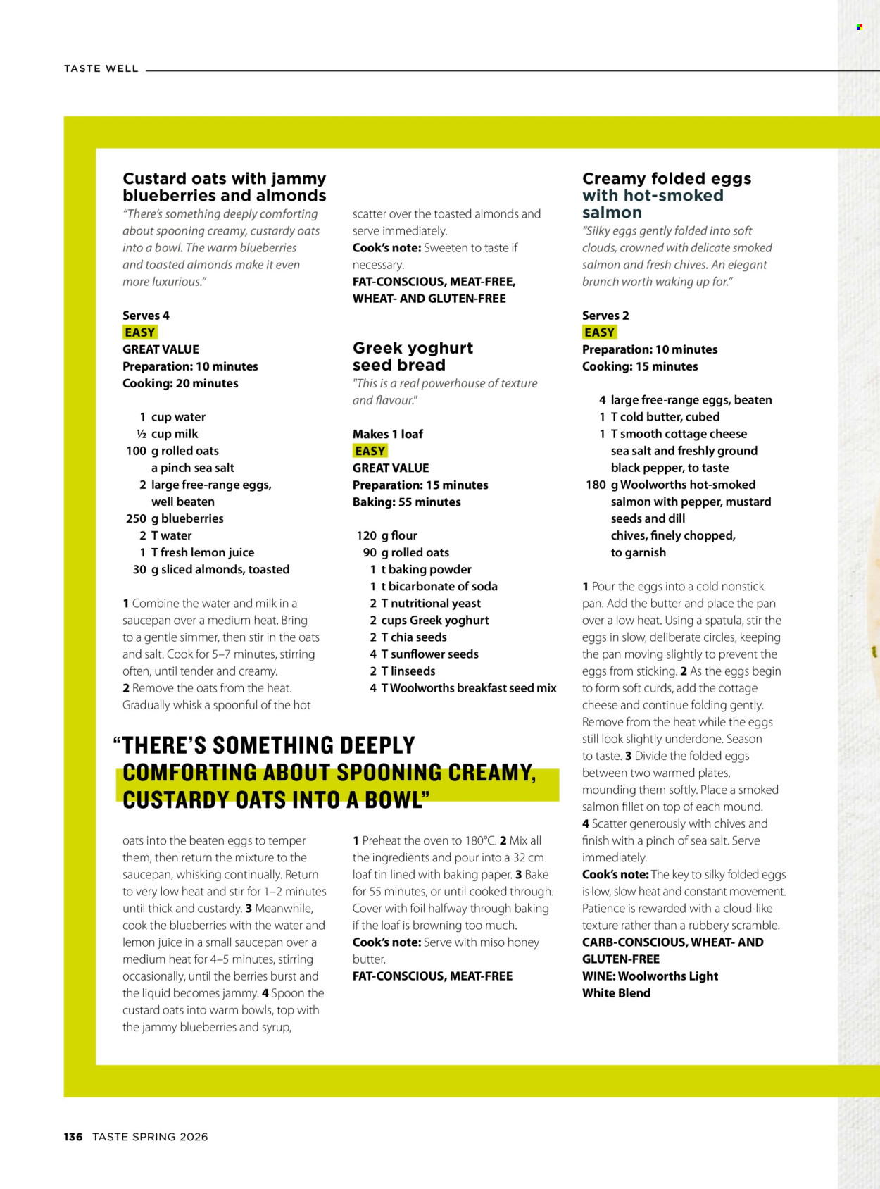 Woolworths specials. Page 138