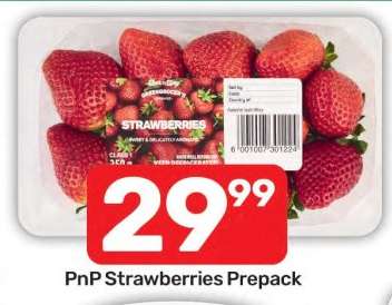 PnP Strawberries Prepack
