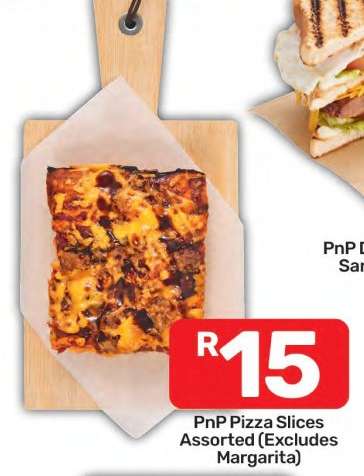 PnP Pizza Slices Assorted (Excludes Margarita)