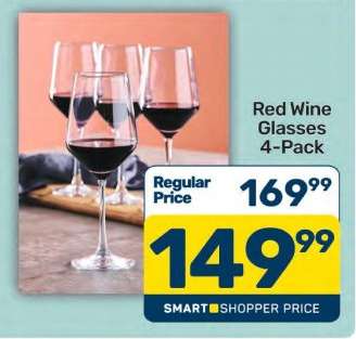 Red Wine Glasses 4-Pack