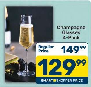 Champagne Glasses 4-Pack