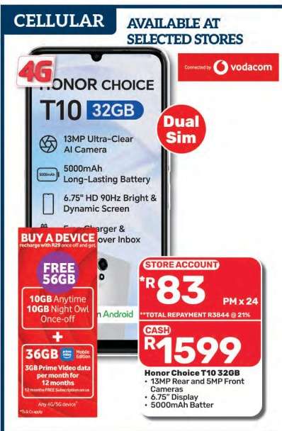 Honor Choice T10 32GB