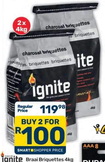 Ignite Braai Briquettes 4kg