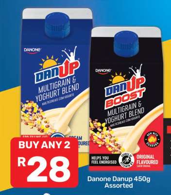 Danone Danup 450g Assorted