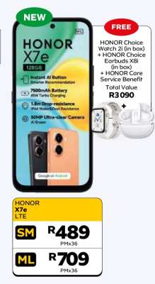 HONOR X7e LTE