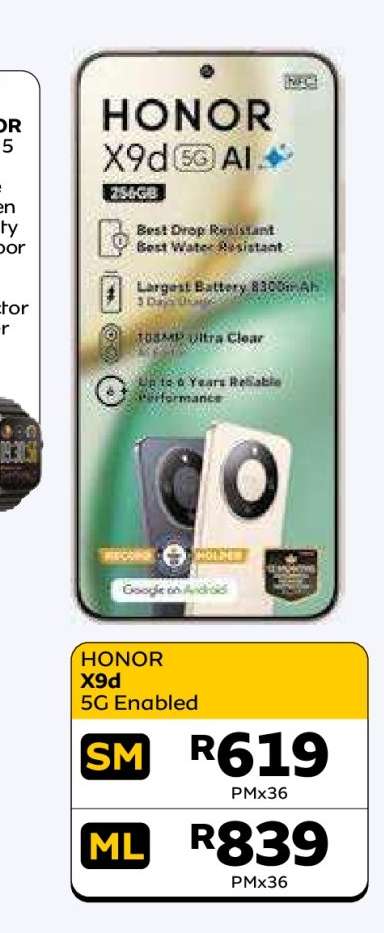 HONOR X9d 5G Enabled
