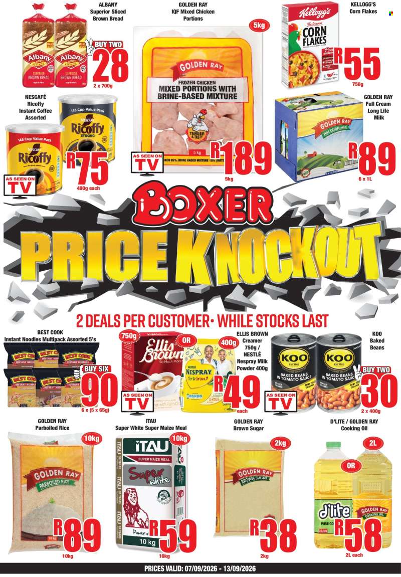 Boxer catalogue  - 07/09/2026 - 13/09/2026.