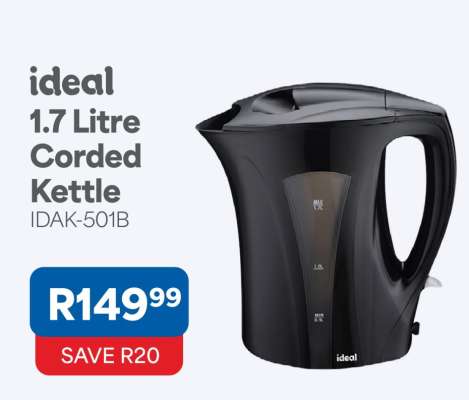 ideal 1.7 Litre Corded Kettle