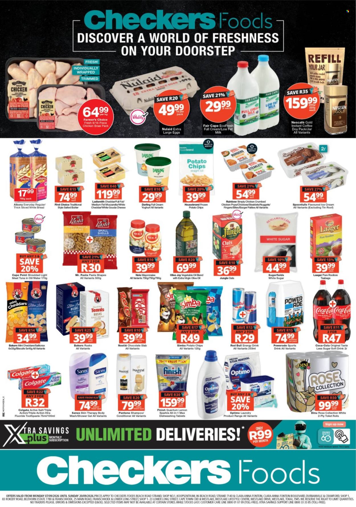 Checkers specials - 07/09/2026 - 20/09/2026. Page 1