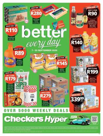 Checkers catalogue  - 07/09/2026 - 20/09/2026.