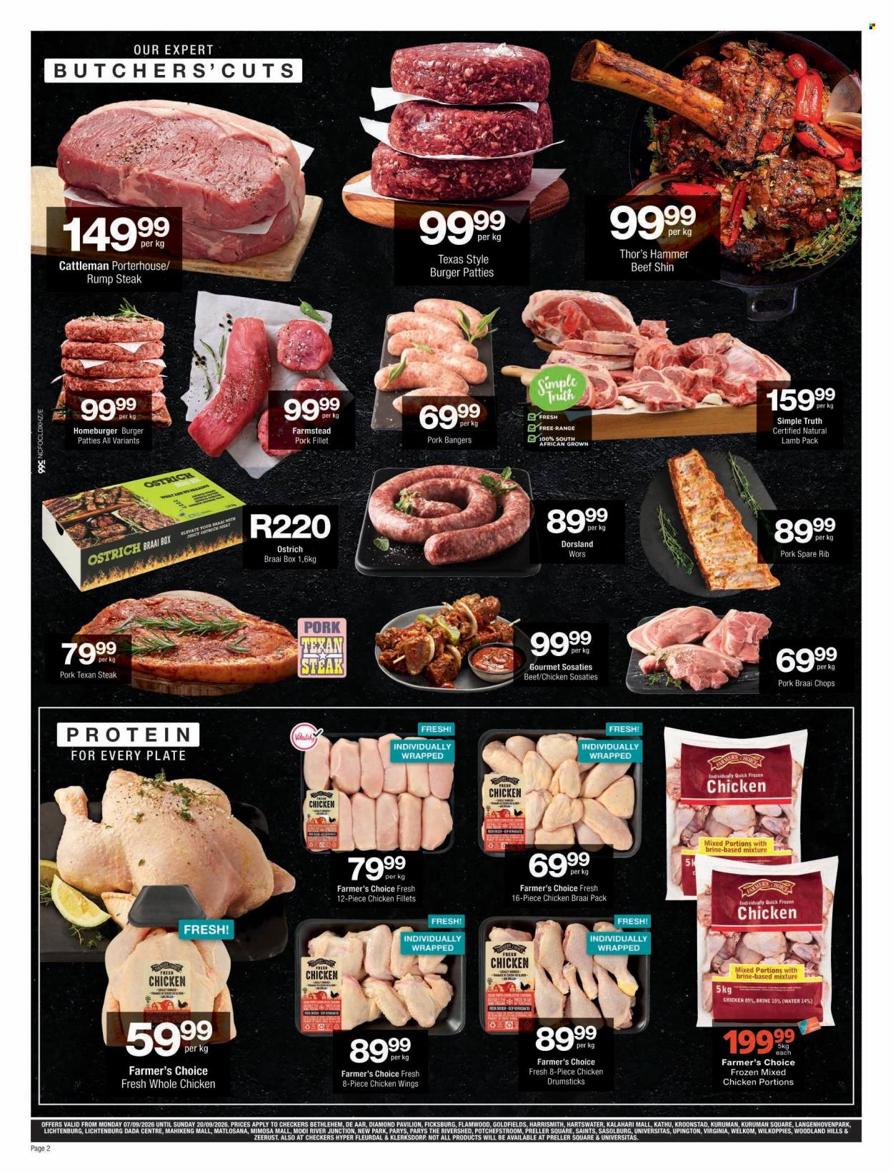 Checkers specials - 07/09/2026 - 20/09/2026. Page 2