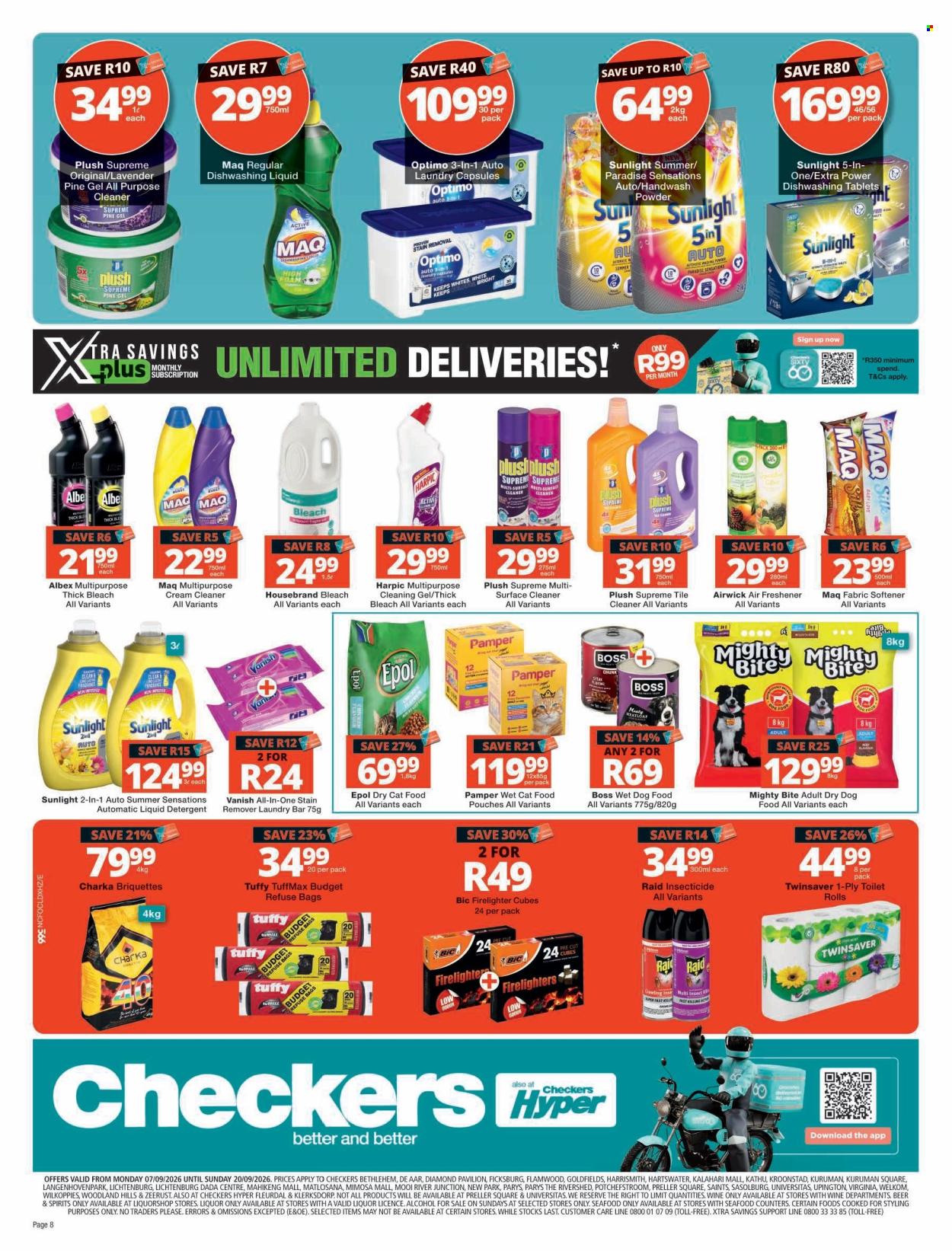 Checkers specials - 07/09/2026 - 20/09/2026. Page 8