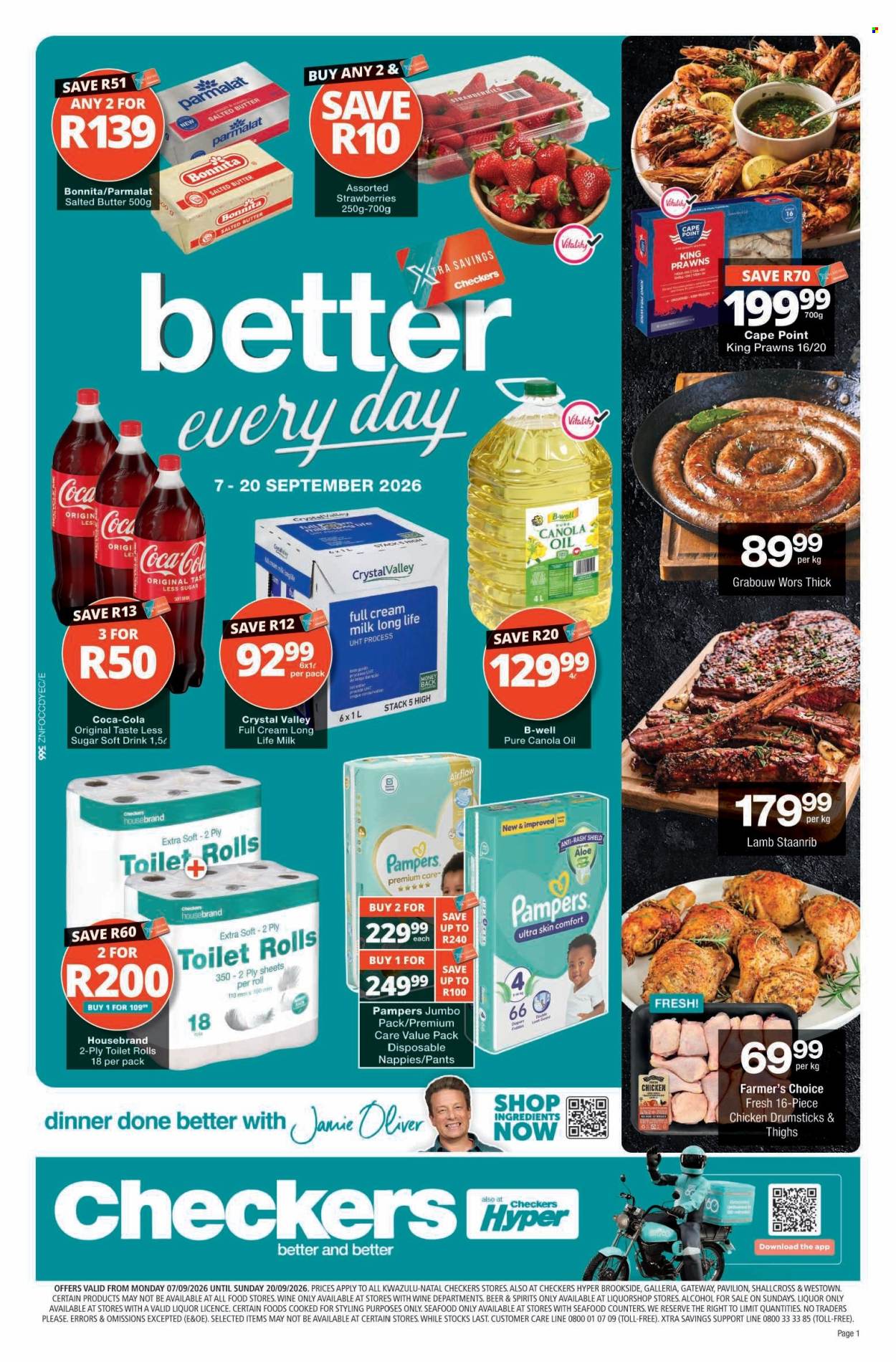 Checkers specials - 07/09/2026 - 20/09/2026. Page 1