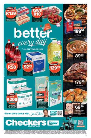 Checkers catalogue  - 07/09/2026 - 20/09/2026.