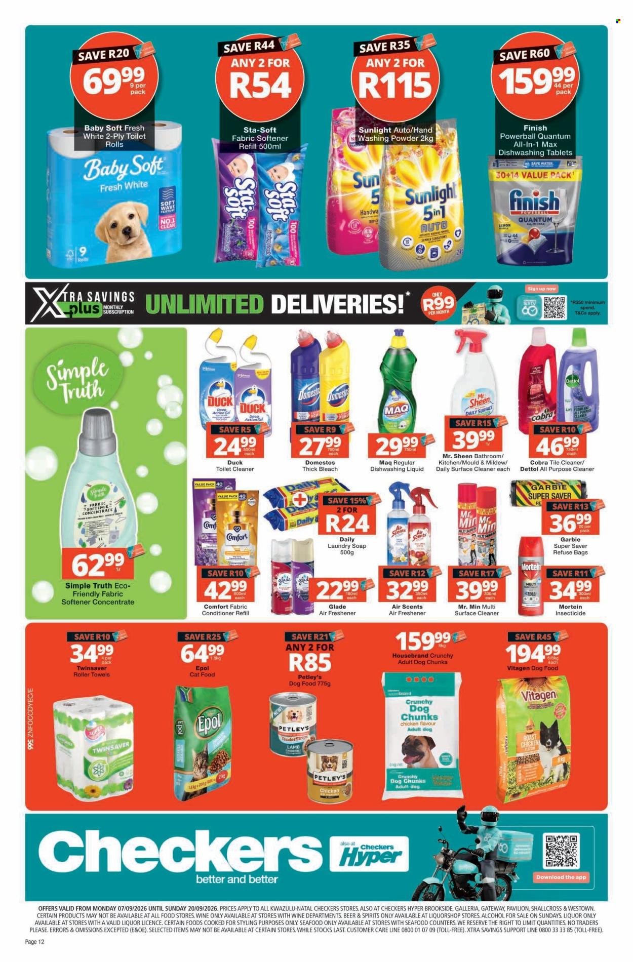 Checkers specials - 07/09/2026 - 20/09/2026. Page 12