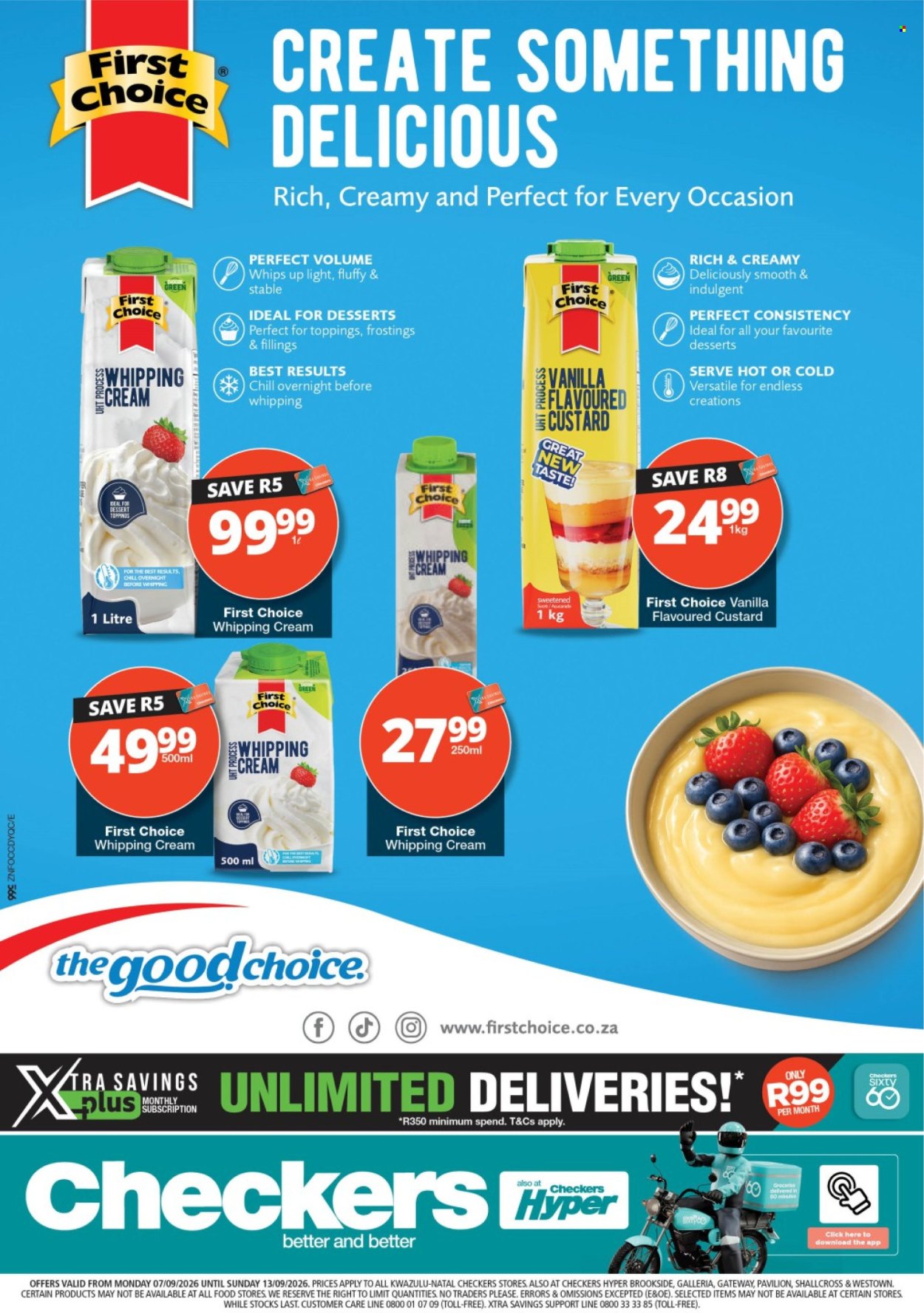 Checkers specials - 07/09/2026 - 13/09/2026. Page 1