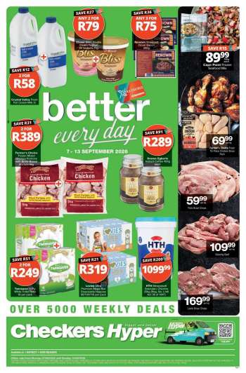 Checkers catalogue  - 07/09/2026 - 13/09/2026.