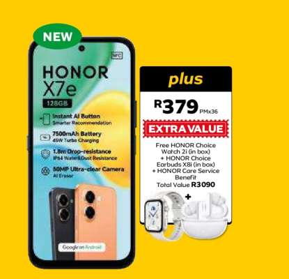 HONOR X7e