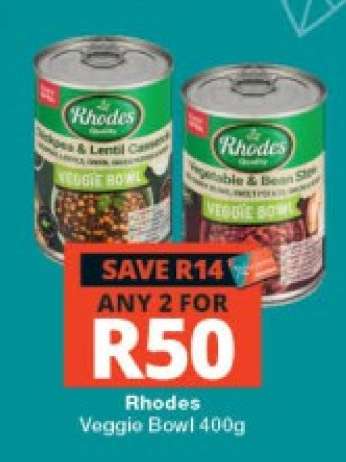 Rhodes Veggie Bowl 400g