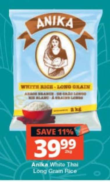 Anika White Thai Long Grain Rice