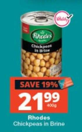 Rhodes Chickpeas in Brine