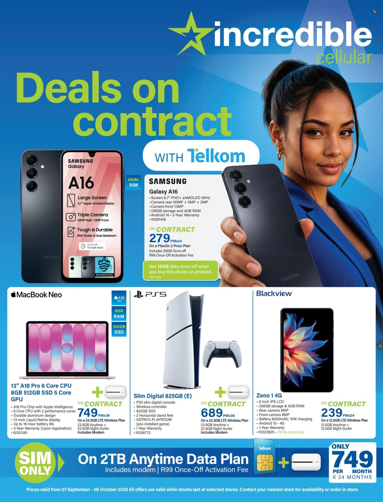 Incredible Connection specials - 07/09/2026 - 06/10/2026. Page 1