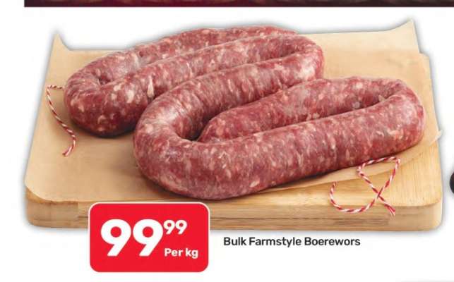 Bulk Farmstyle Boerewors