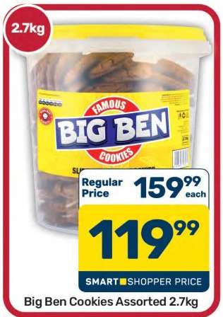 Big Ben Cookies Assorted 2.7kg