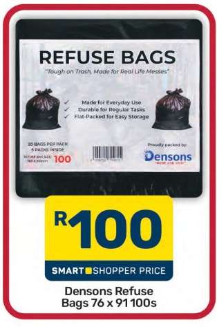 Densons Refuse Bags 76 x 91100s