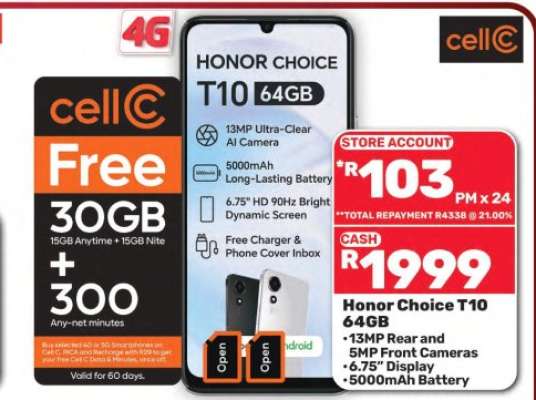 Honor Choice T10 64GB