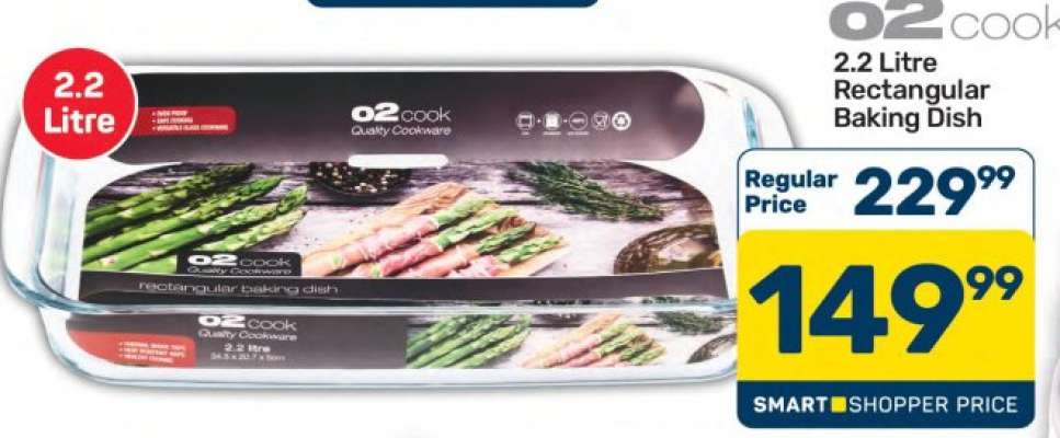 2.2 Litre Rectangular Baking Dish