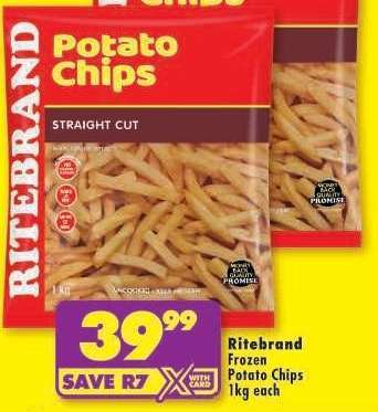 Ritebrand Frozen Potato Chips