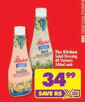 The Kitchen Salad Dressing