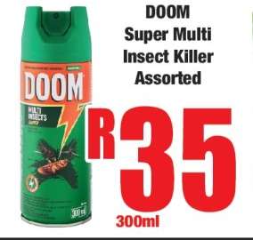 DOOM Super Multi Insect Killer Assorted