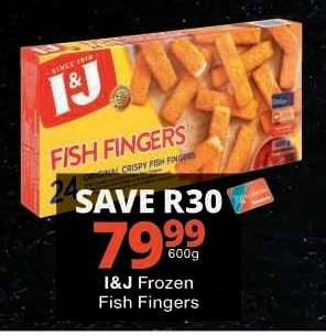 I&J Frozen Fish Fingers