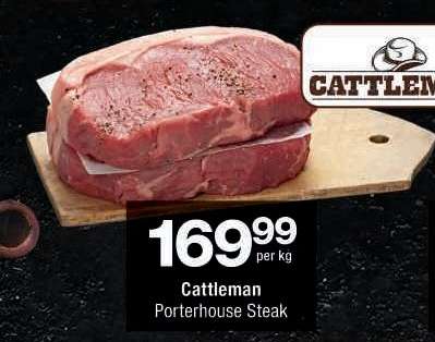 Cattleman Porterhouse Steak
