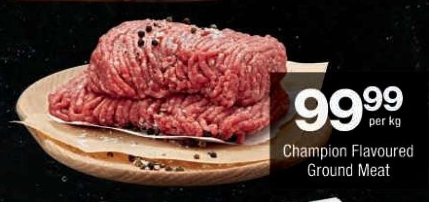 Champion Flavoured Ground Meat