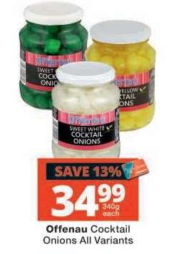 Offenau Cocktail Onions All Variants