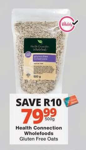 Health Connection Wholefoods Gluten-Free Oats