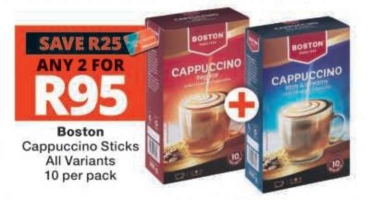 Boston Cappuccino Sticks