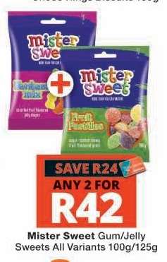 Mister Sweet Gum/Jelly Sweets