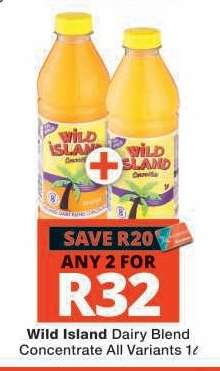 WILD ISLAND DAIRY BLEND CONCENTRATE