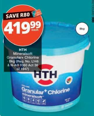 HTH Mineralsoft Granular+ Chlorine