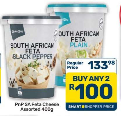PnP SA Feta Cheese Assorted 400g