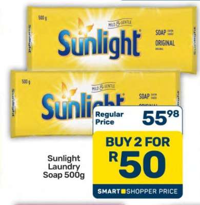 Sunlight Laundry Soap 500g