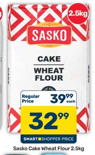 Sasko Cake Wheat Flour 2.5kg