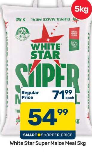 White Star Super Maize Meal 5kg