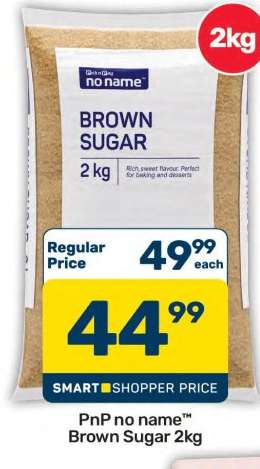 PnP no name™ Brown Sugar 2kg